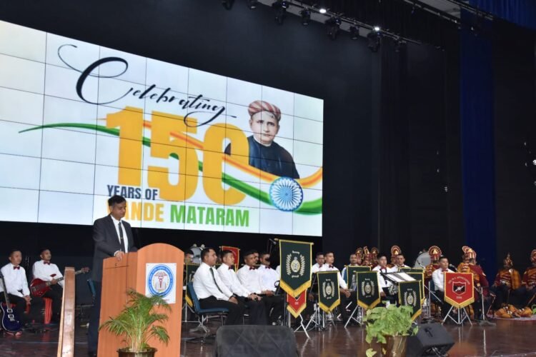 वंदे मातरम्’ के 150 वर्ष: AIIMS रायपुर में भारतीय सेना बैंडों की भव्य देशभक्ति संगीतमय प्रस्तुति