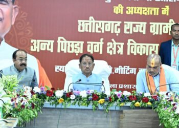 मुख्यमंत्री साय ने अन्य पिछड़ा वर्ग क्षेत्रों के सर्वांगीण विकास के लिए किए जा रहे कार्यों की विस्तृत समीक्षा की