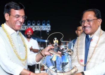 छत्तीसगढ़ में जनजातीय शक्ति का खेल महाकुंभ: देश के प्रथम ‘खेलो इंडिया ट्राइबल गेम्स 2026’ का भव्य शुभारंभ,कहा-खेल प्रतिभाओं को नया आसमान देने सरकार प्रतिबद्ध