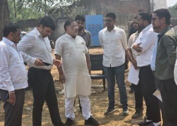 वर्किंग वुमेन हॉस्टल निर्माण का निरीक्षण, विधायक सुनील सोनी ने तय समय में गुणवत्ता के साथ पूरा करने के दिए निर्देश