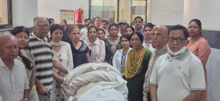 रायपुर ब्राइट फाउंडेशन के सहयोग से पहला देहदान बालाजी मेडिकल कॉलेज को